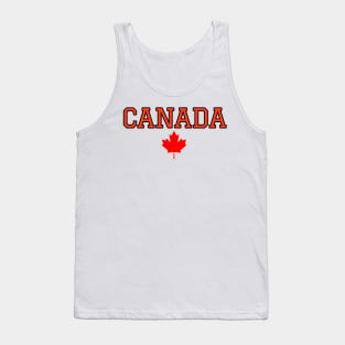 Canada day design for bright colors Tank Top